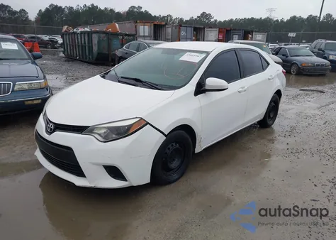 2016 Toyota Corolla L from USA, damaged, VIN 2T1BURHE9GC505374